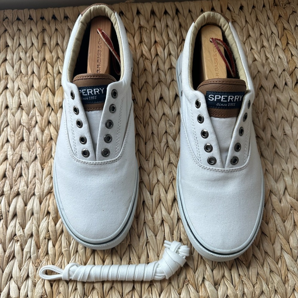 Sperry Men's White Striper II CVO